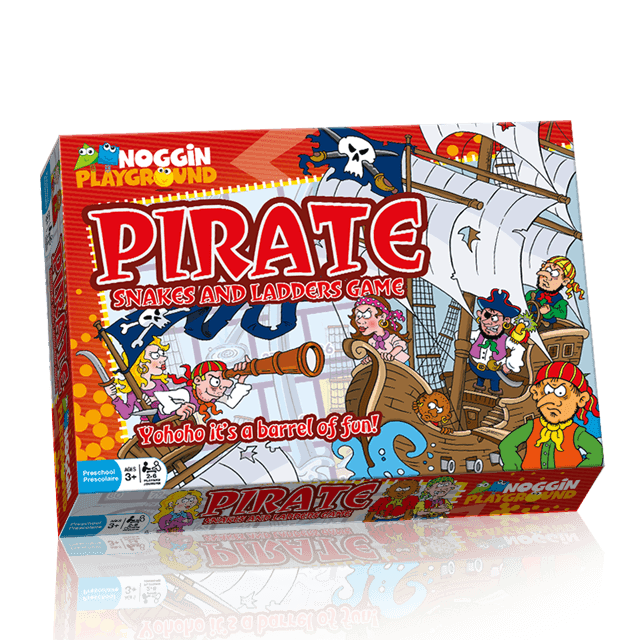 Pirate Snakes and Ladders packaging