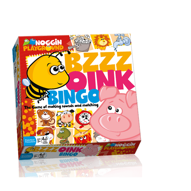 Bzz oink bingo game box