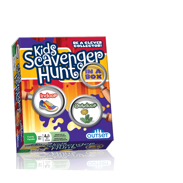 Kids Scavenger Hunt Game Box