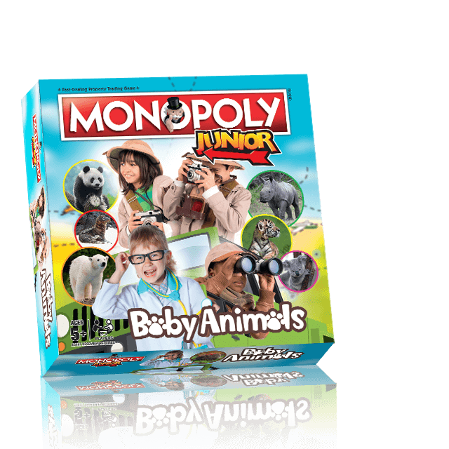 Monopoly Junior Baby Animals Game Box
